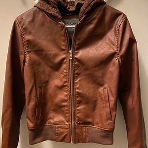 Ci Sono By Cavalini Leather Jacket